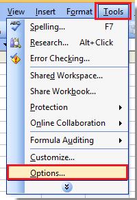 Cách thay đổi số Sheets bắt đầu mặc định trong Excel